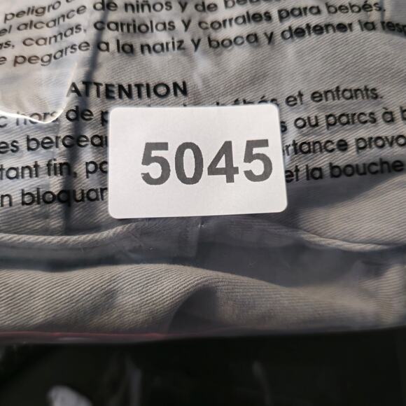 Signature Levi Strauss Shorts Mens Size 44 Gray Flat Front Heavyweight Chino - Picture 14 of 14